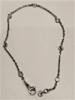 Bracciale Duezeta Donna in Oro bianco BROB5ZIRC2ZM12 - BROB5ZIRC2ZM12